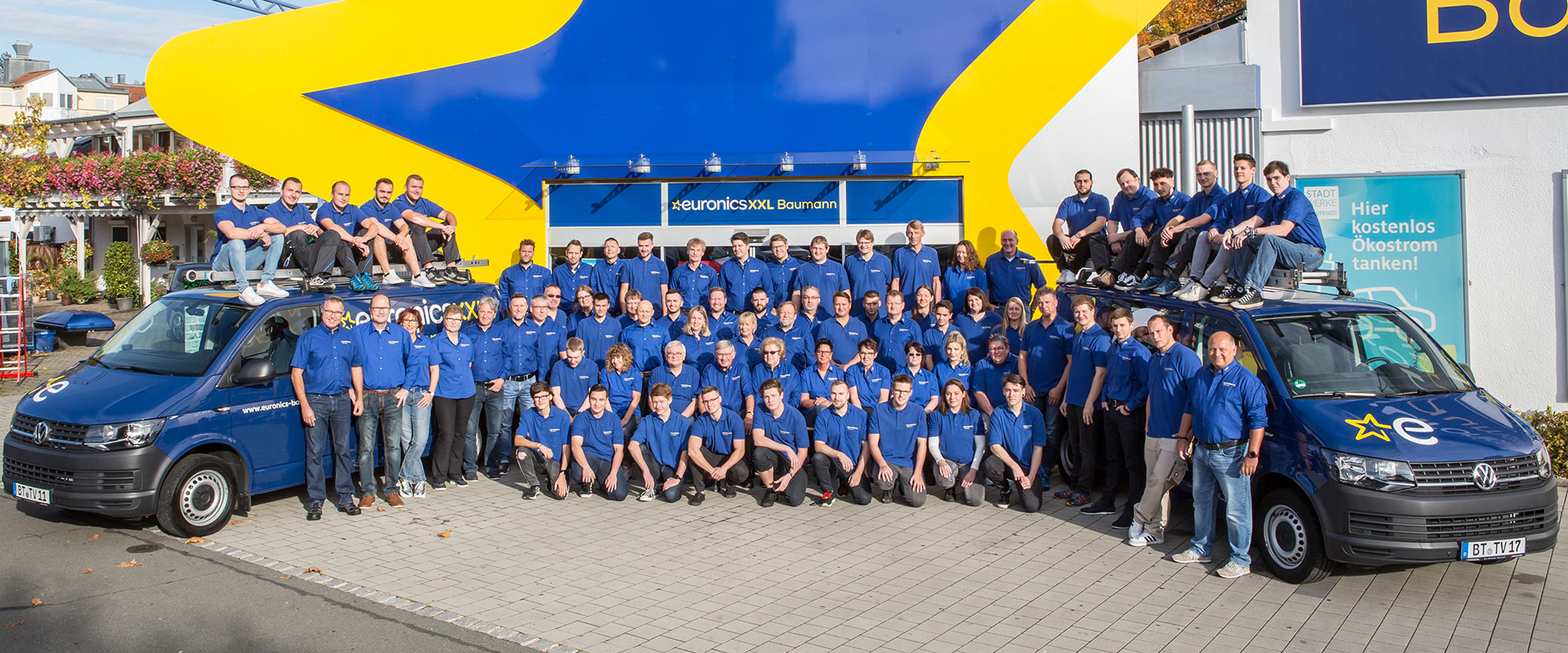 Das Team der Euronics Baumann XXL GmbH